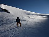 18 Climbing Sherpa Lal Singh Tamang Leads The Way On The Plateau Above Lhakpa Ri Camp I On The Climb To The Summit